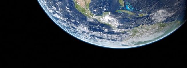 earth from space